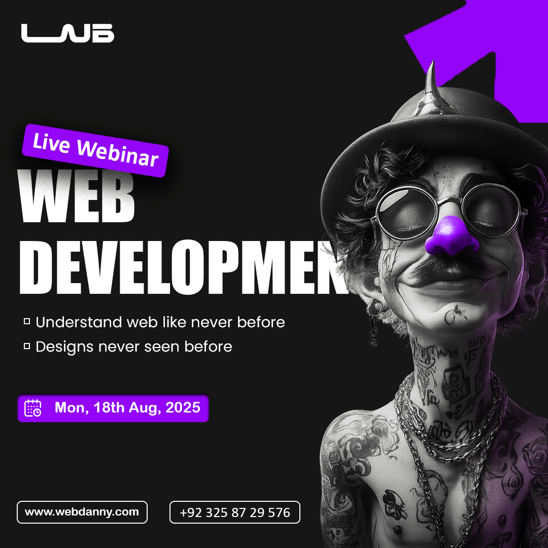 Free Web Development Course in Pakistan Poster